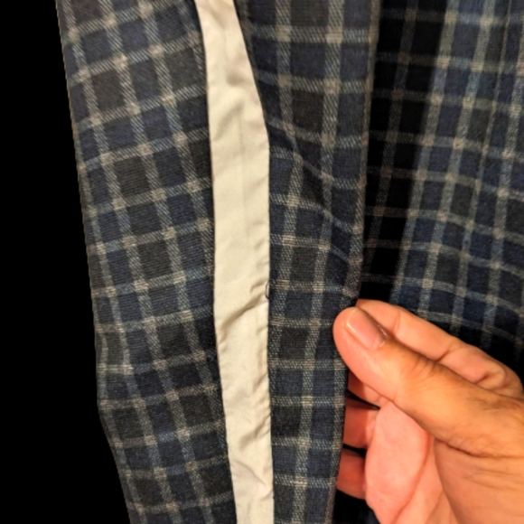 Plaid pants with stripe Boho Hippie Festival - Picture 3 of 6